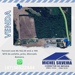 17. Km 27, terreno rural próx BEMARA RS 720.000,00 SENTO 3 HECTARES DE PLANTA
