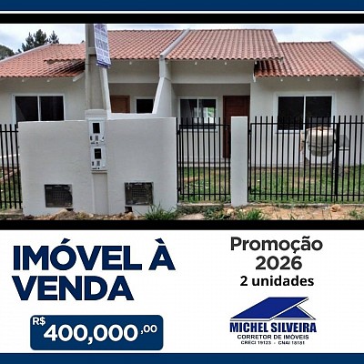 250.000,00 cada, Rua Uligh Weigle Bom Jesus, comprando as 2 preço especial!!!