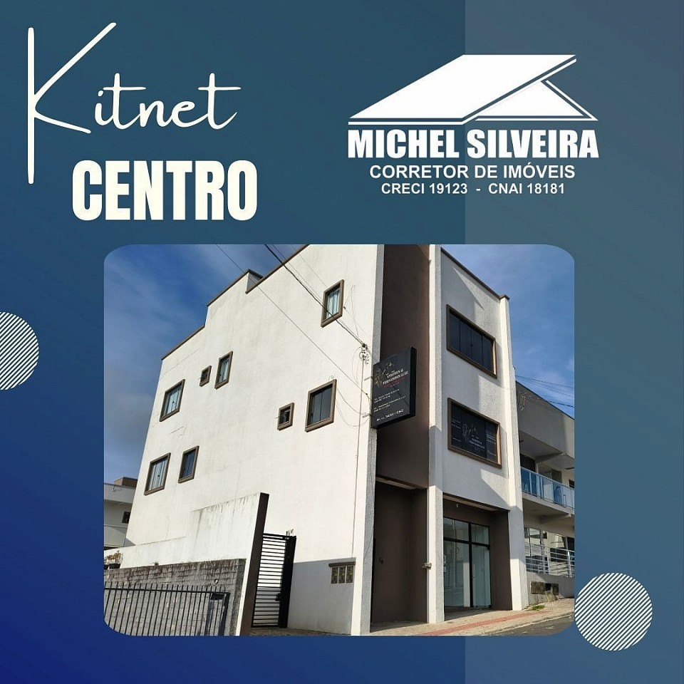 Kitnet central 850.00