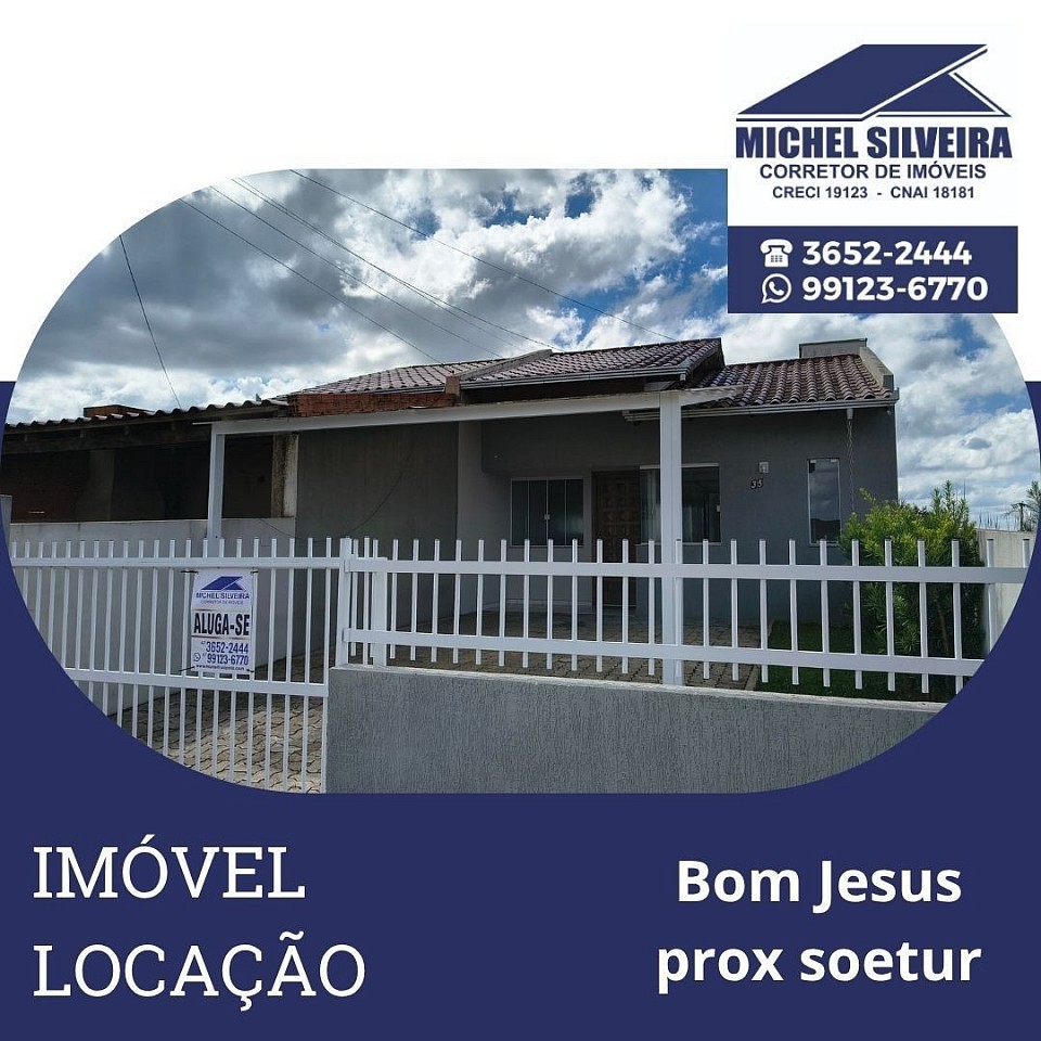 Casa no bom Jesus R$ 900.00