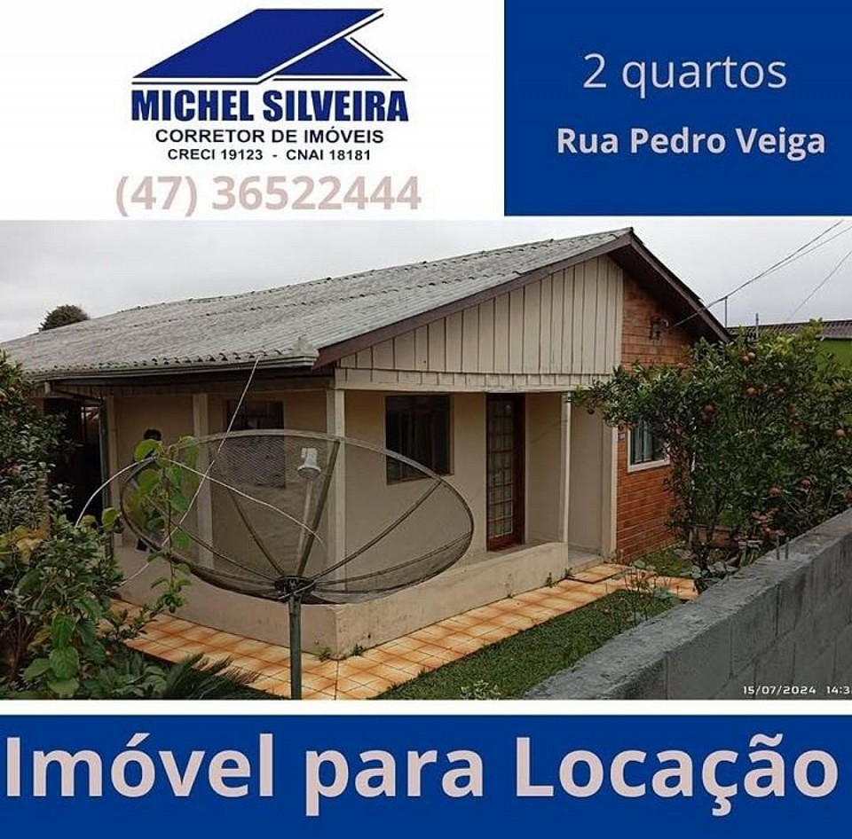 Casa central no valor de 1300,00